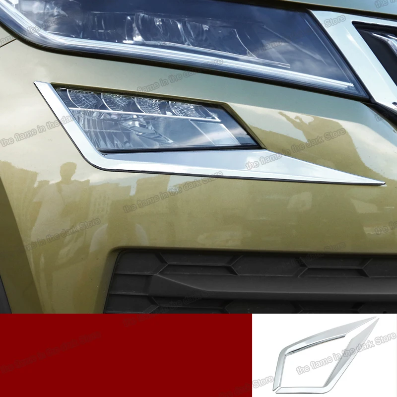

Lsrtw2017 для Skoda Kodiaq Автомобильная Передняя и задняя противотуманная фара рамка аксессуары для интерьера хром 2016 2017 2018 2019 2020
