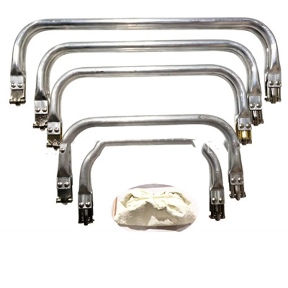 

Bag Frame For Wallet Doctor Purse Frame Metal Aluminum Tube Frame Bag Handle Accessories Clutch Bag Parts