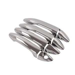 Наклейка на дверную ручку автомобиля, хромированная, для Hyundai i20 i 20, 2015, 2016, 2017, 2018, 2019, 2020