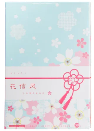 143mmx93mm flower wind paper postcard(1pack=30pieces)