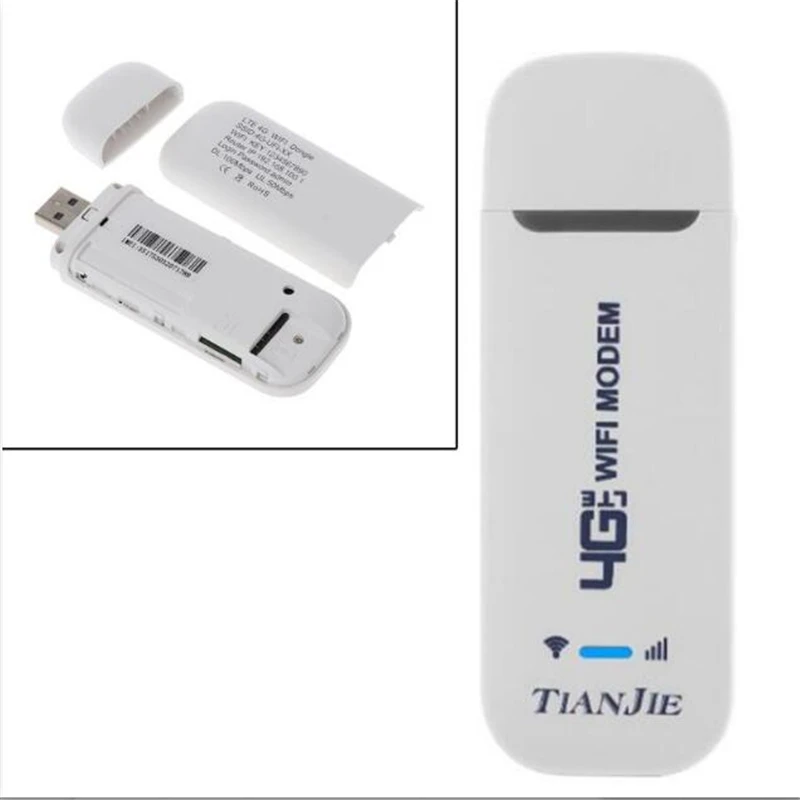TIANJIE 3G/4G SIM Card Wifi LTE USB Router Modem Unlocked US Dongle Wireless Car Wi-Fi Hotspot Mobile Network Adaptor Broadband images - 6