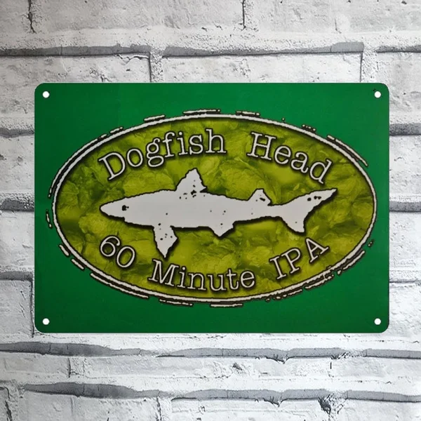 

Модный 60 минут IPA от головы догрыша Графический жестяной знак плакат для дома пабы и бара плакат настенный художественный плакат кофе Сад Оф...