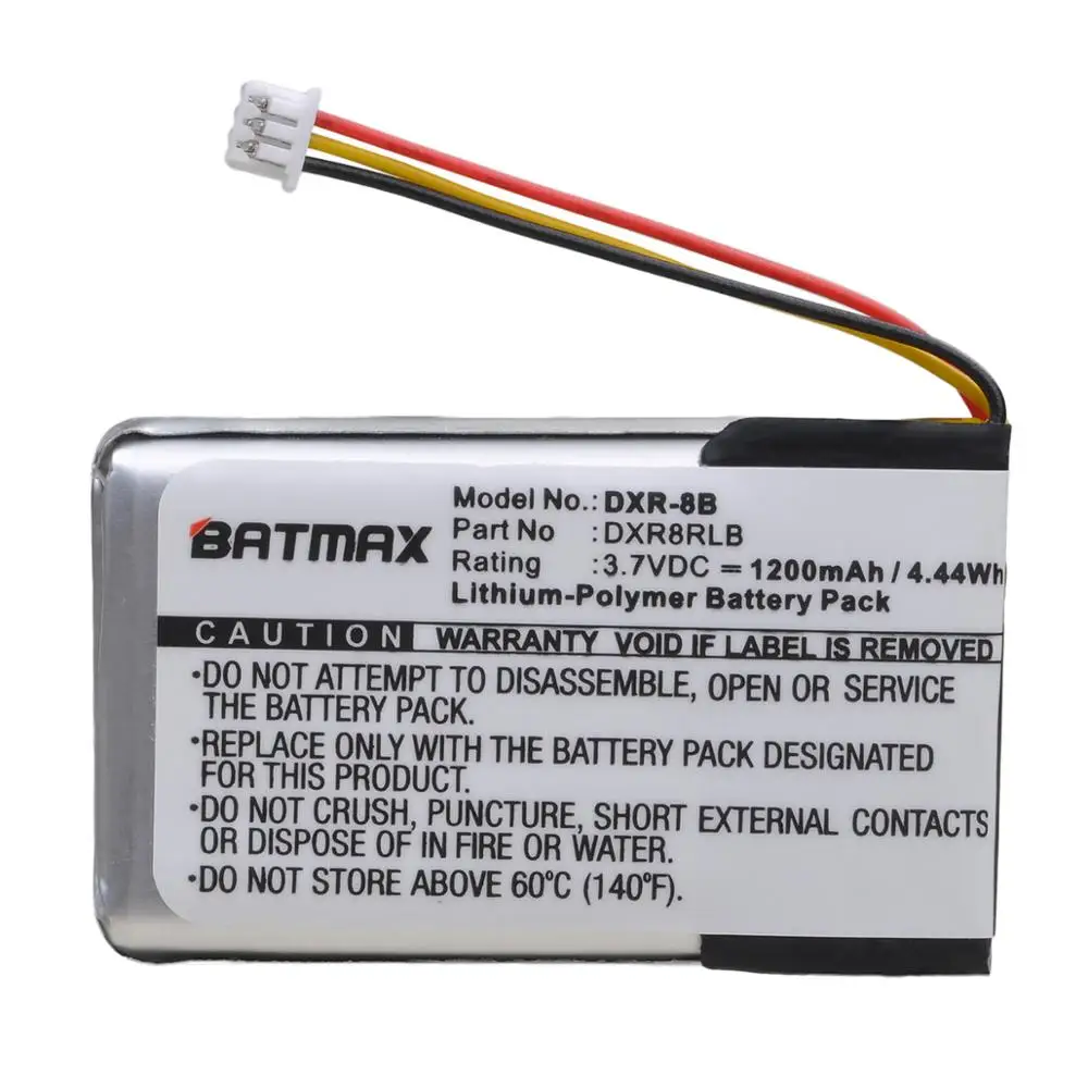 Аккумулятор Batmax 1200 мАч для детской оптики аккумулятор монитора ребенка DXR8RLB |