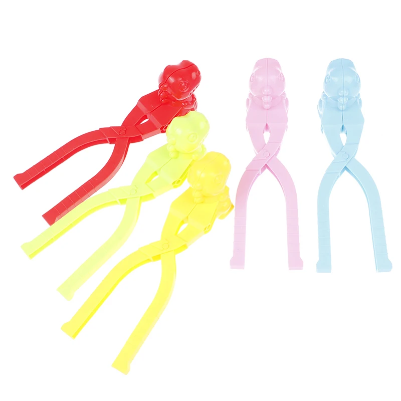 

1PC Plastic Cartoon Dinosaur Snowball Maker Clip Maker Snow Sand Mold Tool Winter Kid Children Outside Toy