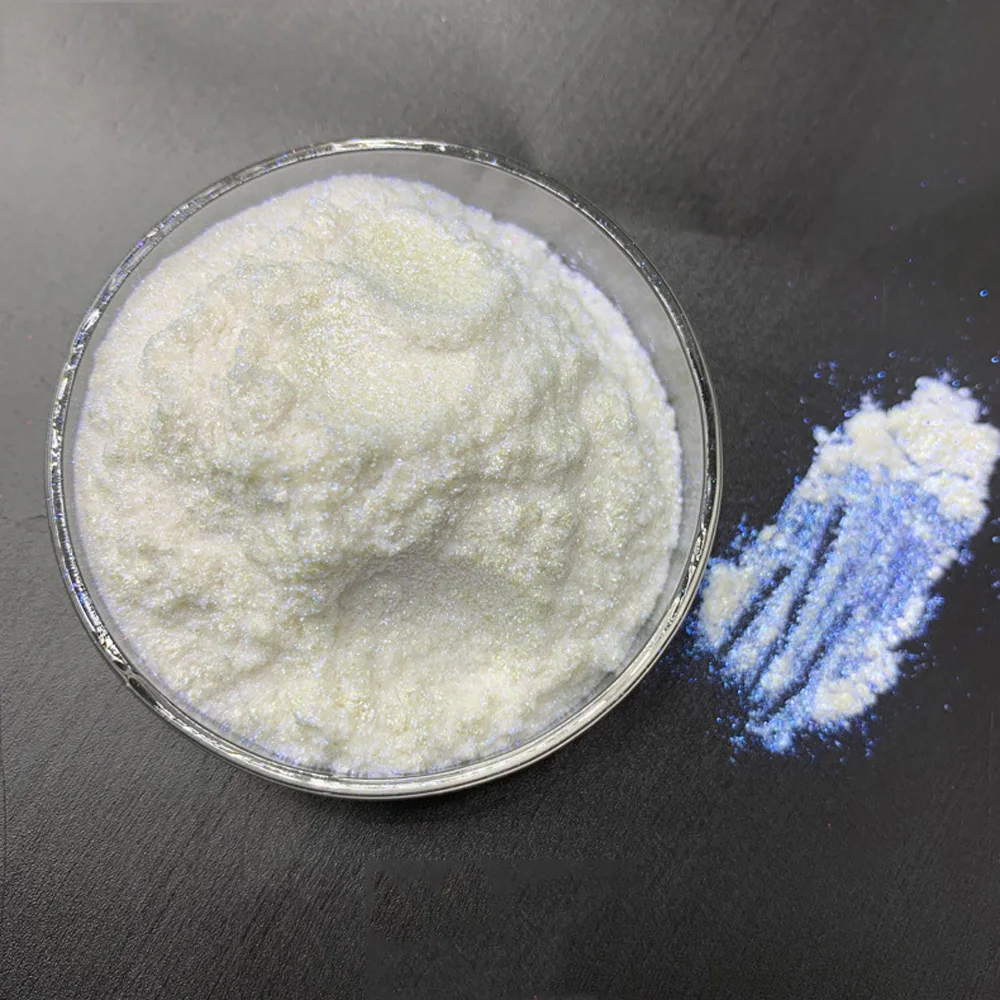 20g/pack 6 Colors Iredescent Nail Glitter Powder High Gloss Diamond Pearl Powder Lipstick Eyeshadow Make-up Nail Art Dust VI-B8