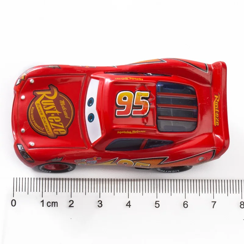 Disney Cars 2 3 Lightning McQueen Jackson Storm The King Diecast Metal Car Model Disney Toy For Boy birthday Gift images - 6