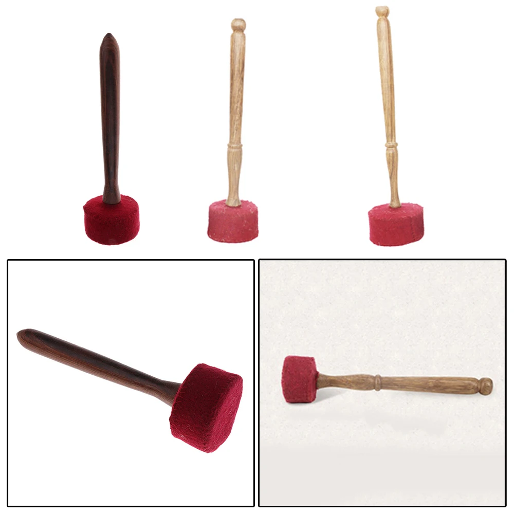 Длинный войлочный Деревянный инструмент для молотка шерстяной войлок тибетской