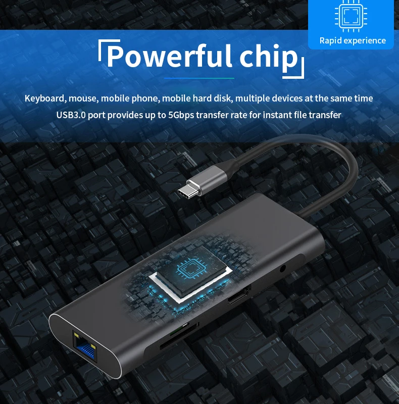 Usb хаб Мульти USB 3 0 концентратор Высокоскоростной разветвитель портов HDMI