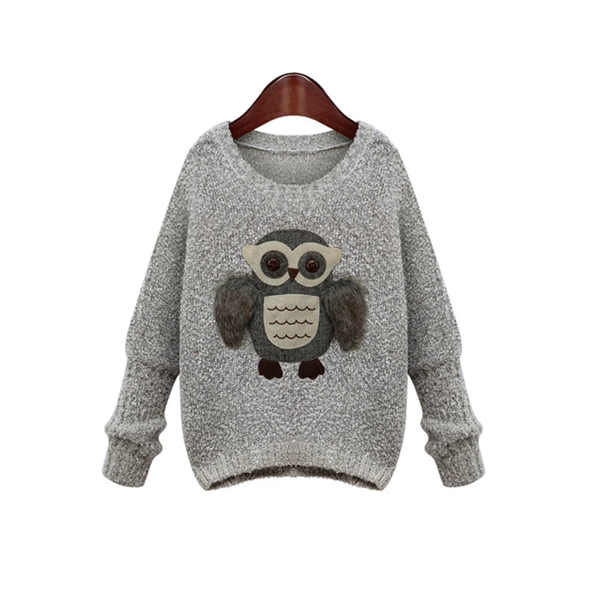 Осень 2019 женские свитера пуловеры осенний свитер Повседневный с длинным рукавом