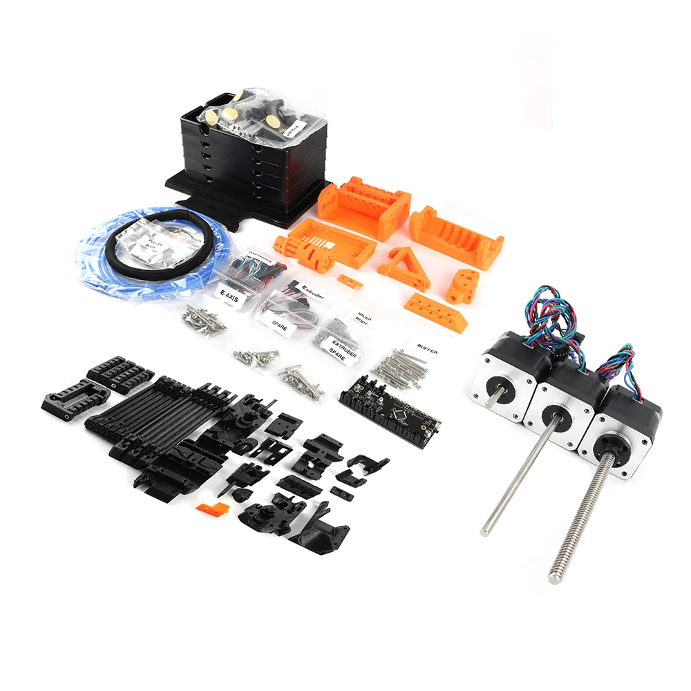 Клон Prusa i3 MK2.5S MK3S MMU2S полный комплект включая печатные части для Prusa i3 MK2.5S/MK3S из разных материалов 2S комплект обновления