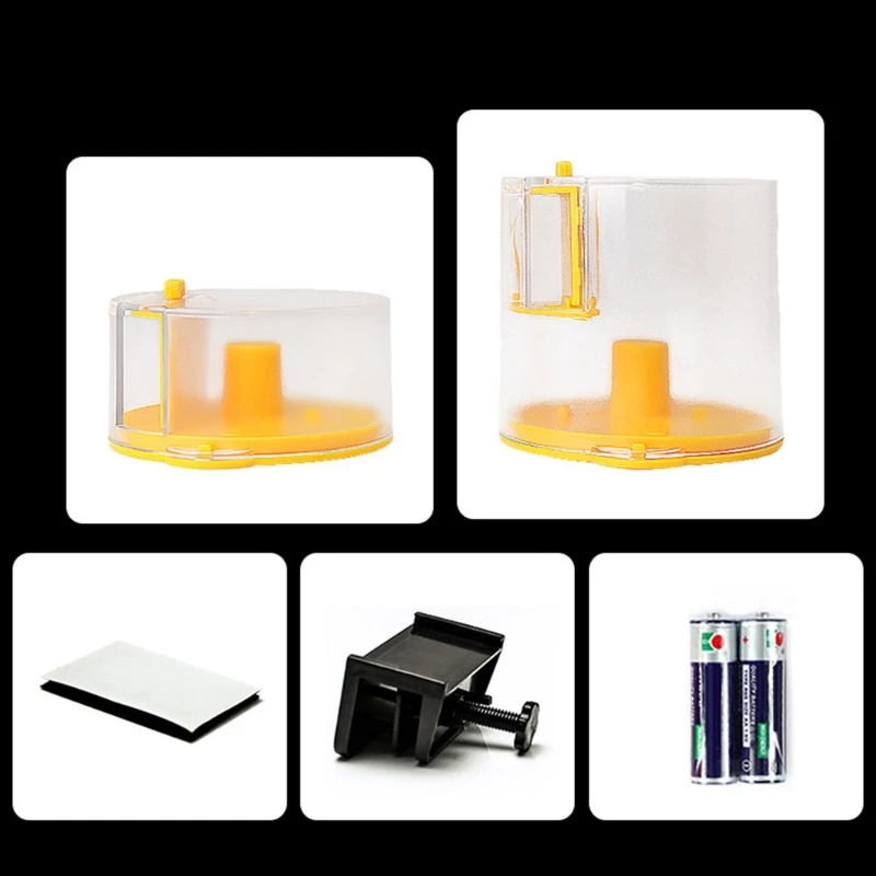 Automatic Aquarium Intelligent Fish Feeder Adjustable Clamp Base Food Timer Dispenser Auto Feeding for Small Tank | Дом и сад