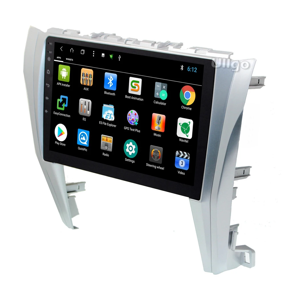 10 1 дюймов Octa Core Android автомобильный DVD GPS для Toyota Camry V55 Авторадио Головной блок с BT
