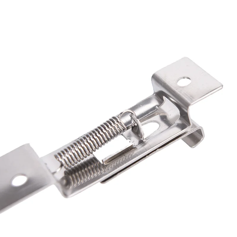 

2X European Car License Number Plate Frame Holder Trailer Clips Spring Stainless Steel Bracket