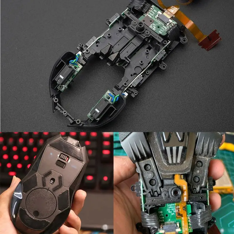 Мышь микропереключатель мышь Боковая кнопка материнская плата для logitech G900 G903 Hero