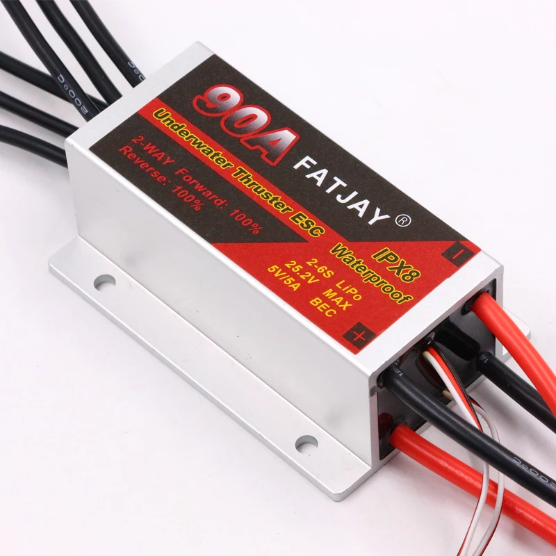 2 в 1 90A ESC 24V 6s Водонепроницаемый подводный двигатель бесщеточный электронный