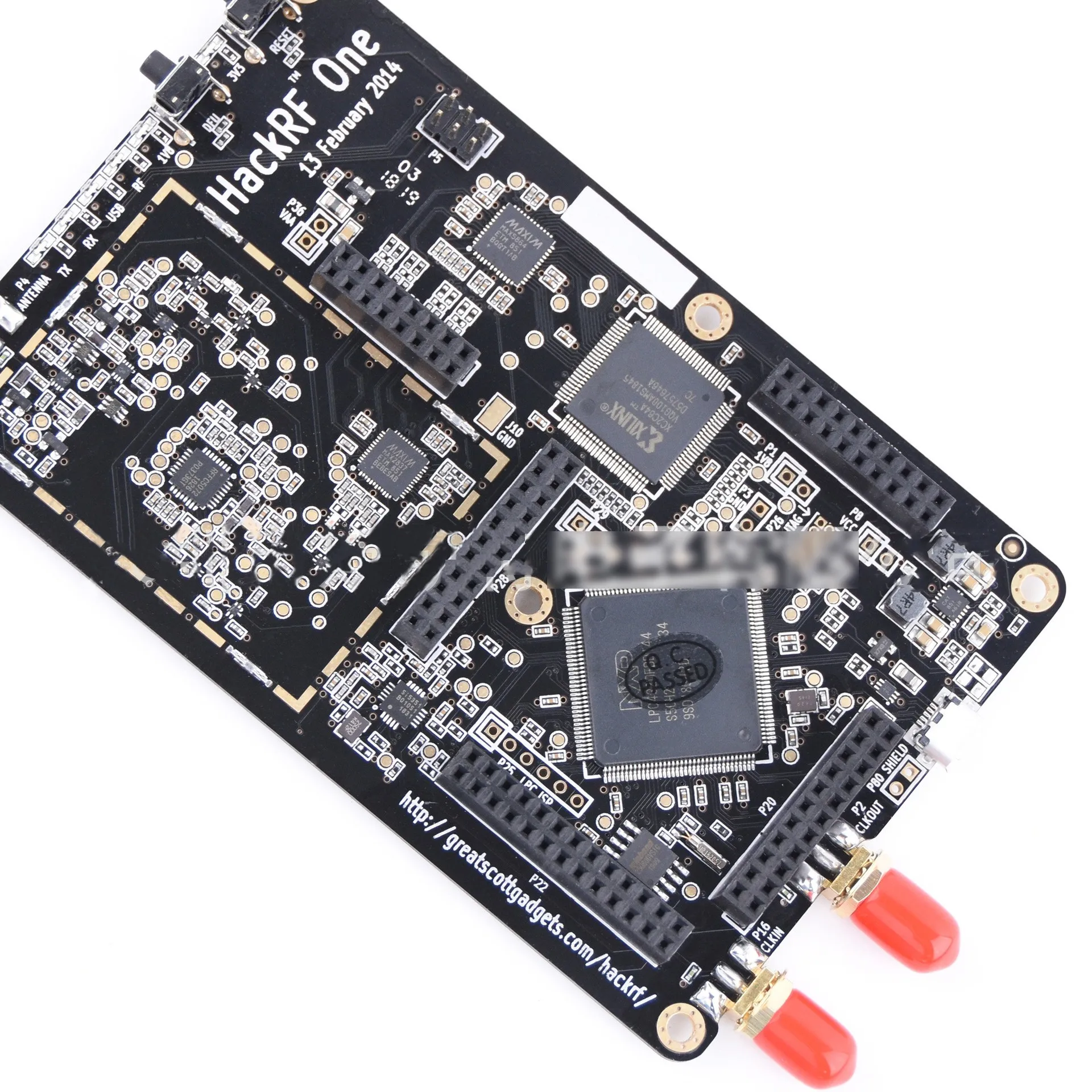 Online HackRF Eine SDR Entwicklung Bord 1MHz-6GHz W/Antennen & Acryl Shell Unfinished