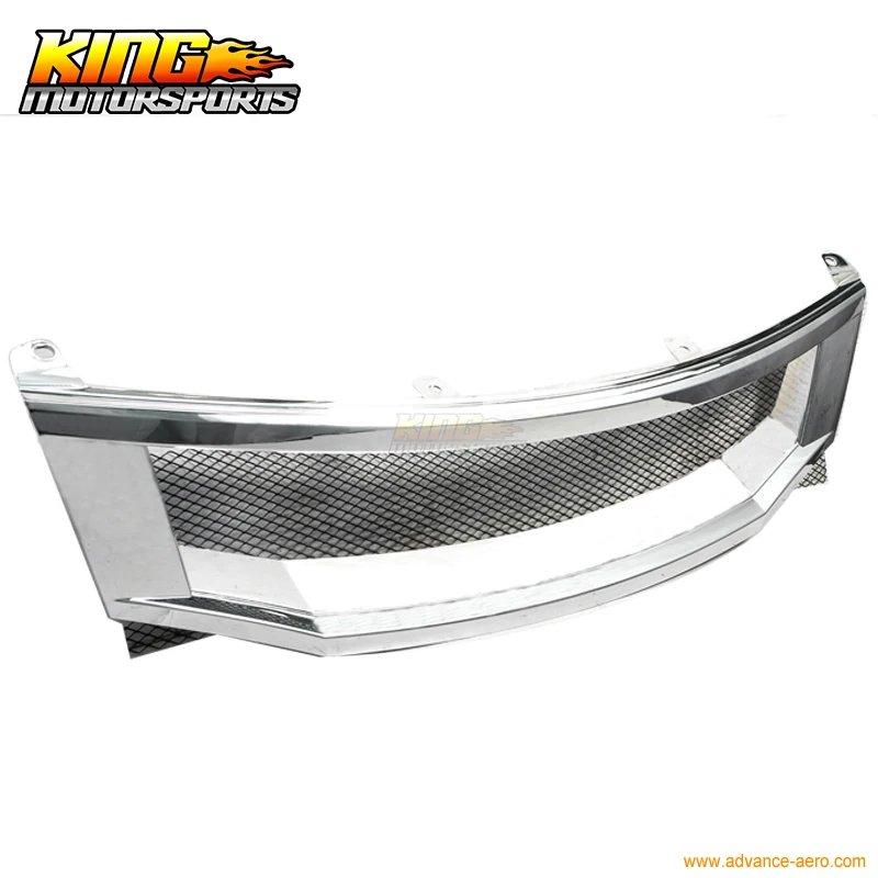 Подходит для 08 09 10 Honda Accord Sedan T R Хромированная передняя вытяжная решетка США