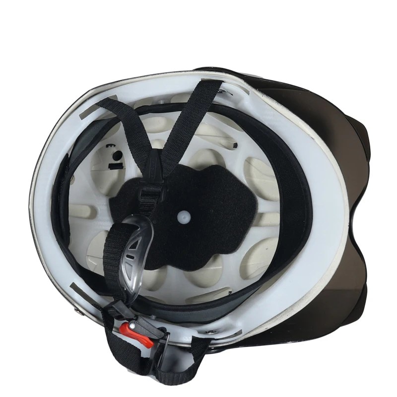 Бейсболка с открытым лицом для мотоцикла скутера велосипеда защитой от УФ-лучей -