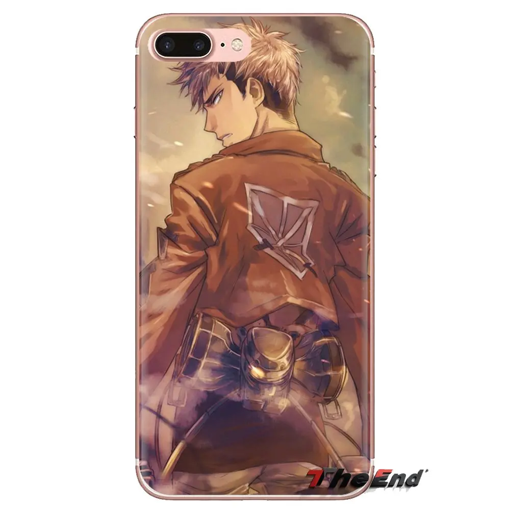 Популярная обувь для косплея по аниме атака на Титанов прозрачный ТПУ чехол LG G3 G4