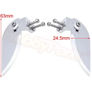 Алюминиевые детали ножа для воды 63x24,5 мм с кронштейном для электрических.15-.21 моделей с питанием от нитро