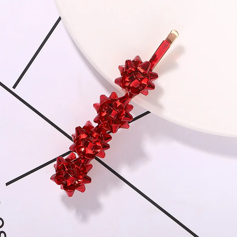 

New design female Colorful flower hairpin fashionable temperament creative Crystal Hair Clips Hair Jewelry Gifts Accessories