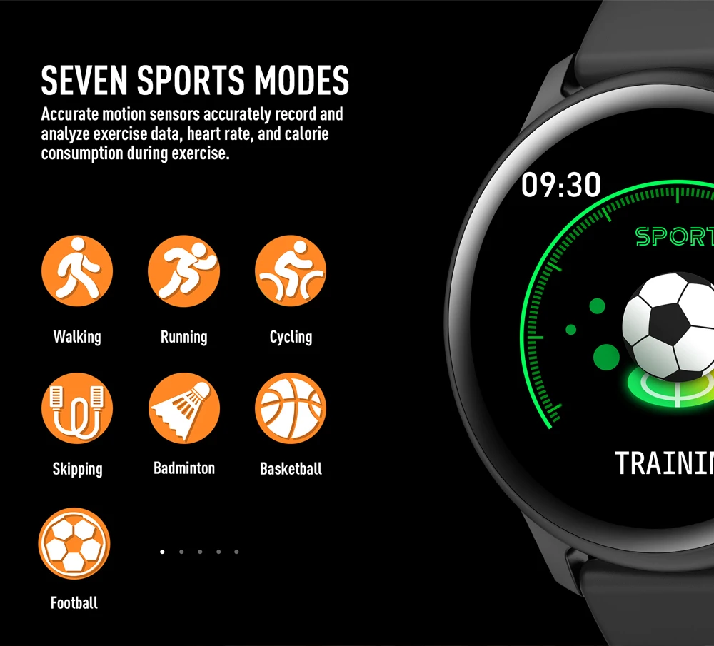 

LIGE fashion color screen smart watch waterproof sport bracelet for Iphone Heart rate blood pressure activity track smart band
