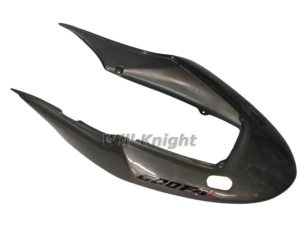 Черно серебристые комплекты обтекателей для кузова мотоцикла Honda CBR600 F4i 2004 2005 2006