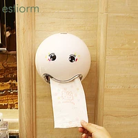 cute cartoon paper towel holder for kitchenbathroomtoiletwall mounted paper towel dispensertissue box paper roll holder