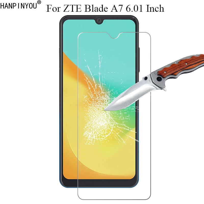 Закаленное стекло 9H 2.5D для защиты экрана ZTE Blade A7 1 шт./2 шт. защитная пленка 6 01 дюйма