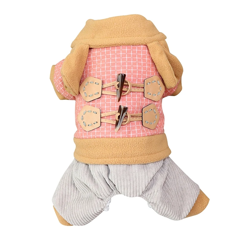 Одежда для собак зимнее теплое пальто тренировочный костюм утолщенная верхняя