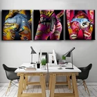 Настенная картина с изображением граффити в уличном стиле