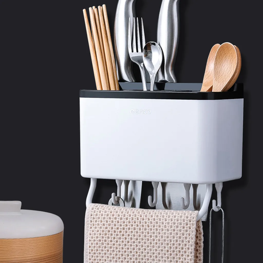 Креативная кухонная посуда полый дренажный стеллаж палочки для еды Ложка Вилка