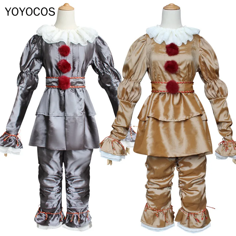 Костюмы YOYOCOS для косплея клоуна из фильма костюм на Хэллоуин вечевечерние НКИ