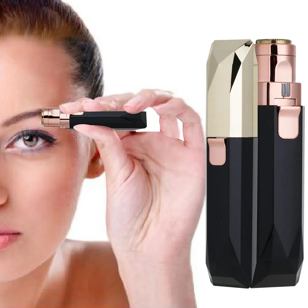 Электрический эпилятор для бровей роскошная бритва женщин уход за кожей лица