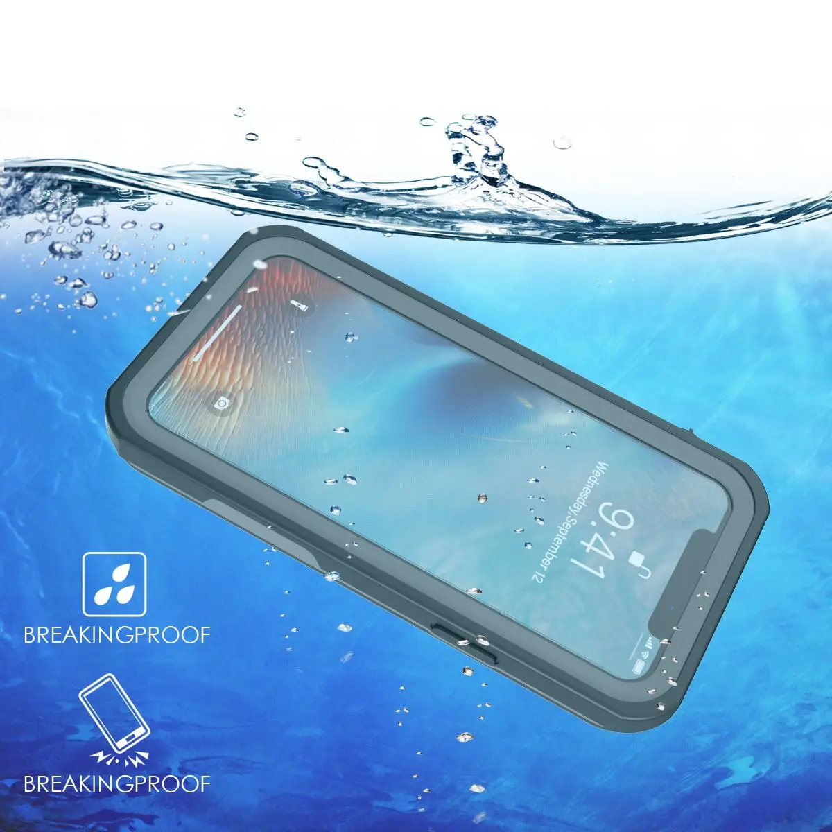 Для iPhone 11 11 Pro 11 Pro Max Чехол IP68 водонепроницаемый 360 градусов Защита для спорта подводный чехол для iPhone 11 чехол противоударный