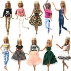NK 1X новейшее Смешанное платье для кукол, красивая вечерняя одежда ручной работы, модное платье для Барби, аксессуары для кукол, детская игрушка для девочек, подарок JJ