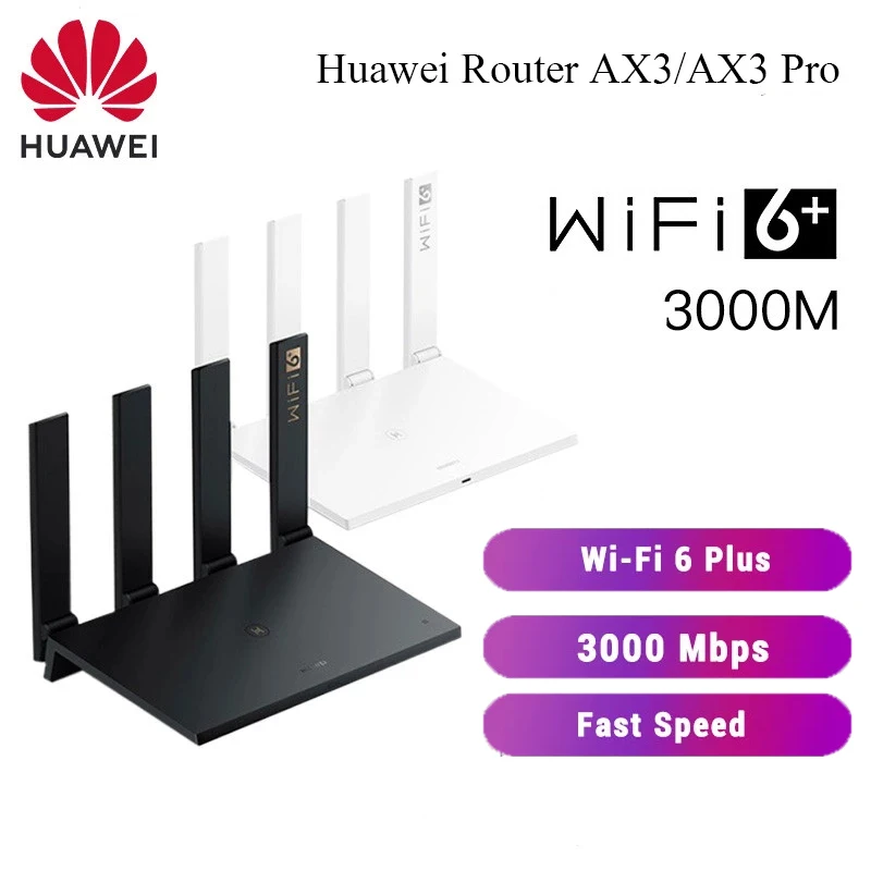 

Глобальная версия оригинальный Huawei Router AX3 WiFi 6 + 3000 Мбит/с беспроводной маршрутизатор выделенный четырехъядерный Huawe WiFi AX3 / AX3 Pro