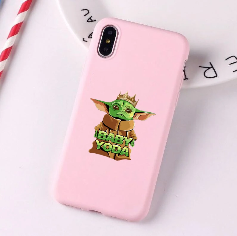 Милый цветной Мягкий силиконовый чехол для iPhone 6 6 S 6s plus 7 Plus 8plus X XR XS XSMAX 11 Pro - Цвет: FHSR-24359