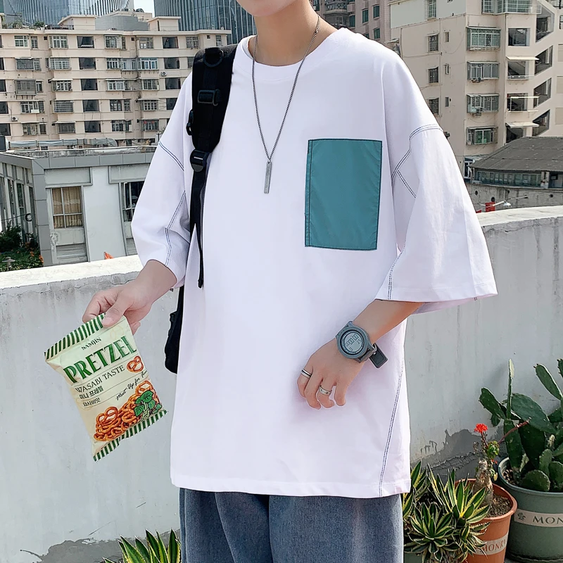 

Summer Loose Men/Women T Shirt Fashion Cotton Half Sleeve Round Neck T-shirt Boyfriend Gift Black/White T-Shirt Tops Tee Shirt
