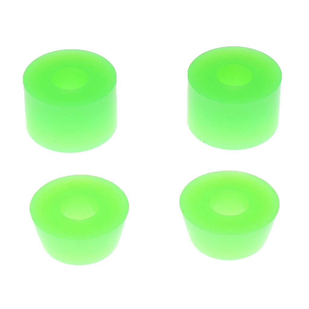 

Double Sets 90a Skateboard Top And Bottom Bushings For 2 Trucks Longboard