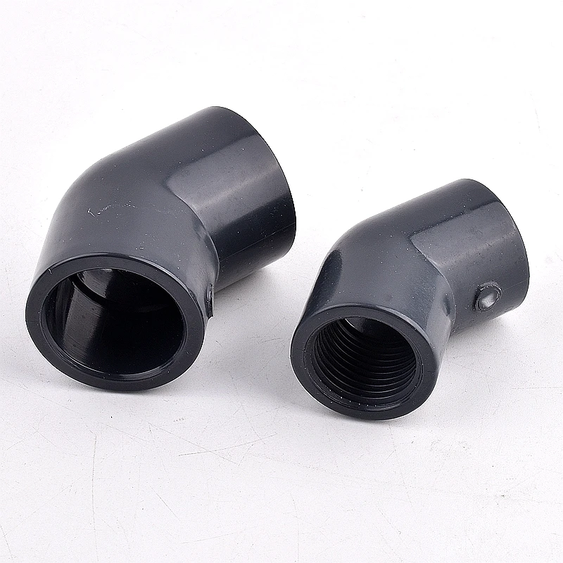 1/2 &quot~ 2&quot разъем для трубы из ПВХ с внутренней резьбой 45 градусов колено