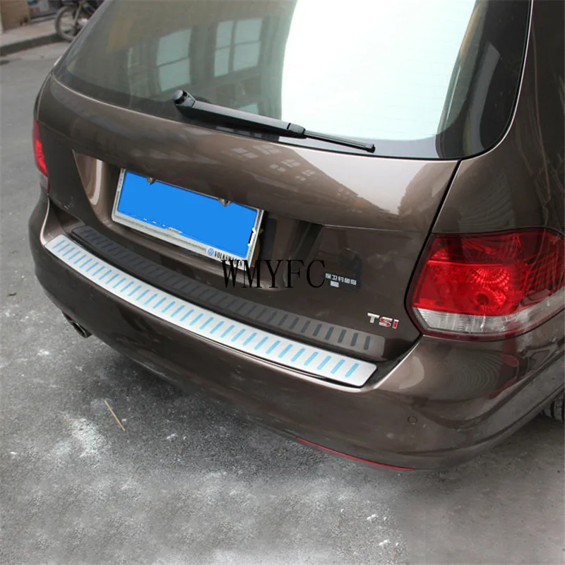 Внешний протектор заднего бампера из нержавеющей стали 304 для Volkswagen Sharan 2011-2015 2016