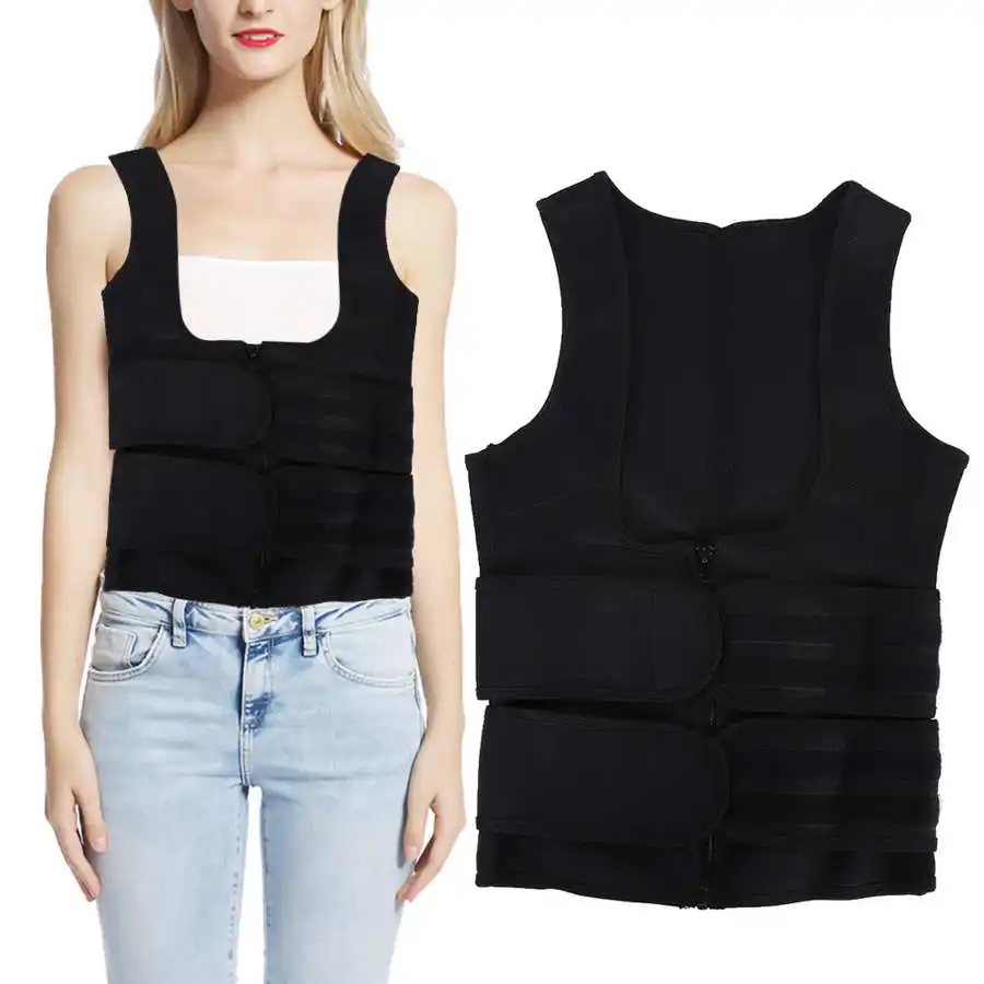 Женский корректирующий жилет для фитнеса пота сжигания жира потери веса