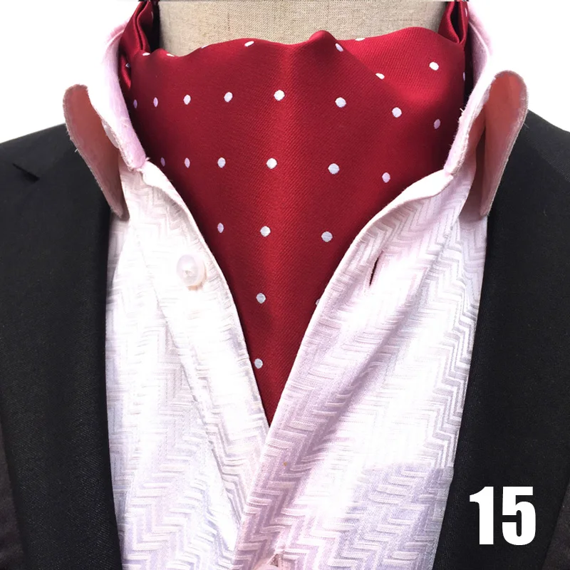 

Newest Men Cravat Scarves Neck Ties Breathable Gift for Wedding Party Prom Business Suit