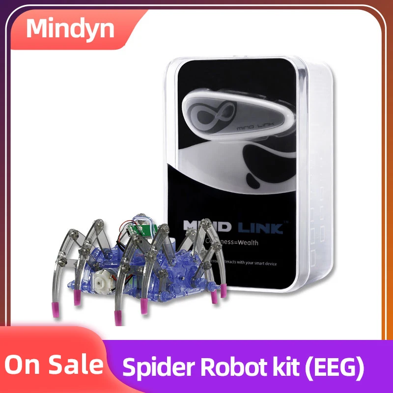 EEG Brainlink Игровые наушники с контроллером Носимых устройств Паук Робот комплект EEG обучение Нейро отзывы