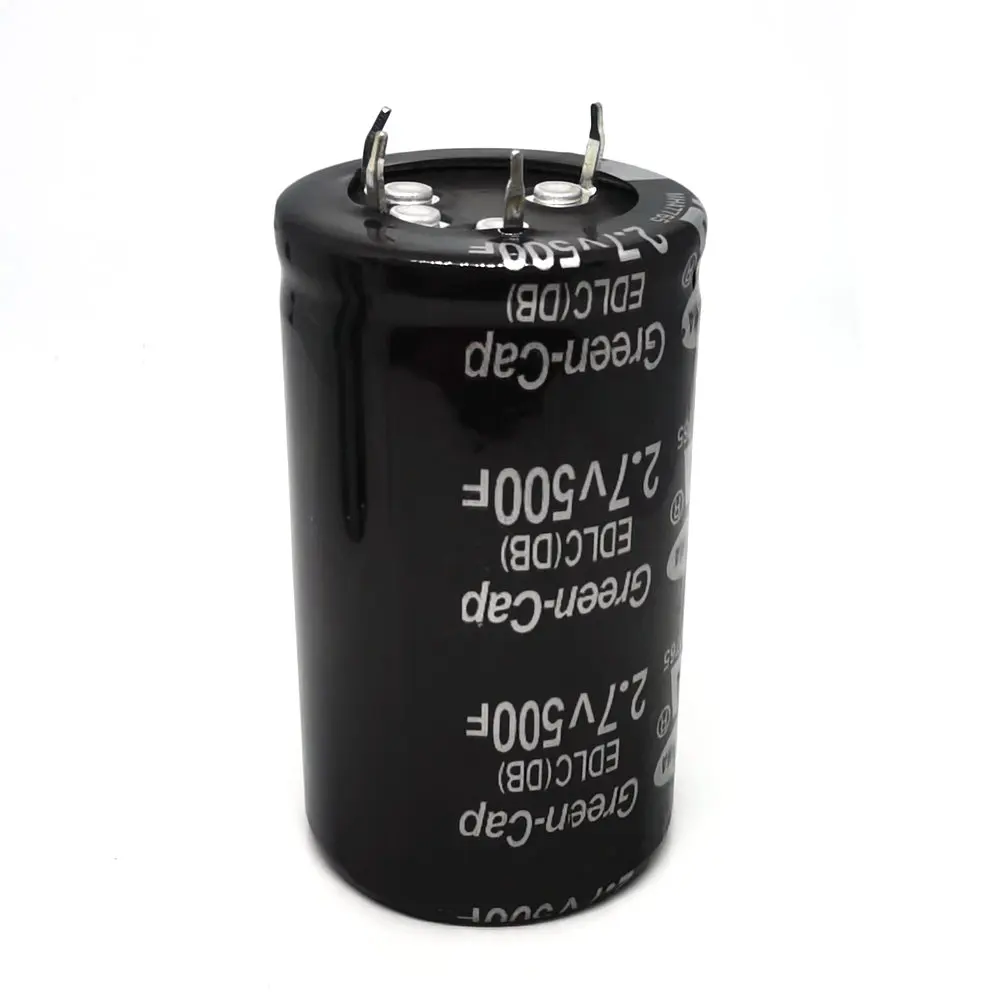 

4PCS 2.7V500F 2.7V 500F 500F2.7V 35*60MM Farad Capacitor