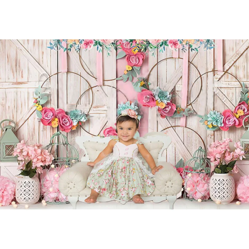 Милый новорожденный Портрет фон девушка день рождения реквизиты для фона