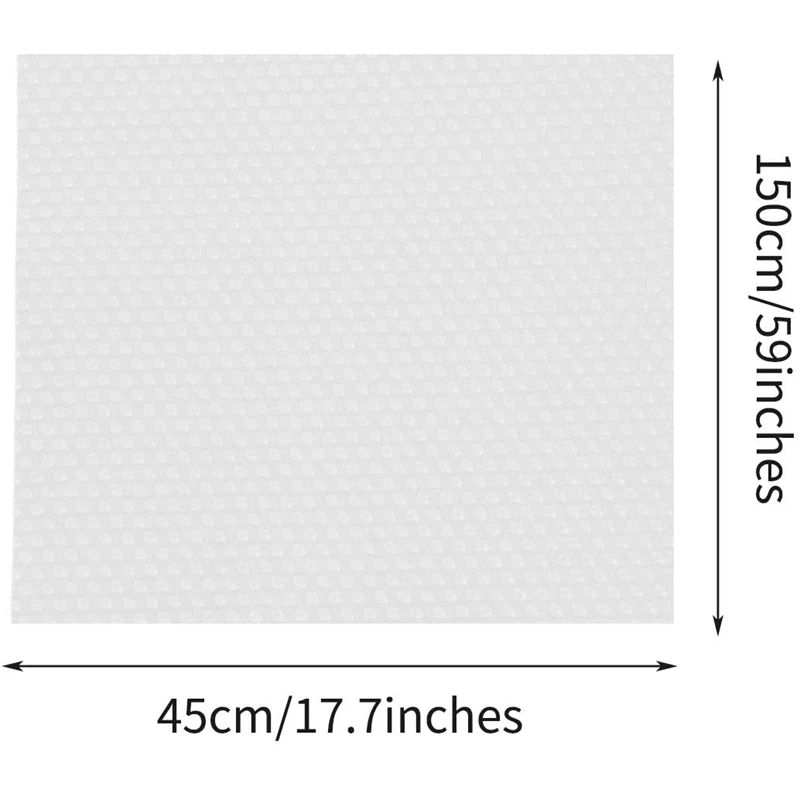 

3 Rolls Plastic Shelf Liners Refrigerator Mats EVA Refrigerator Liners Cabinet Liner Waterproof Fridge Pads Drawer Mat