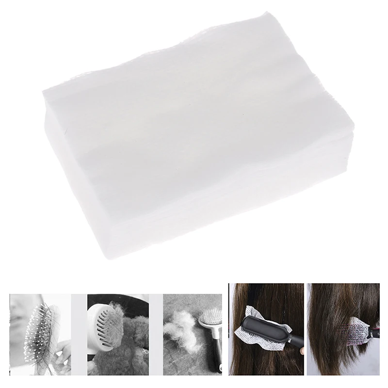 

50 шт., профессиональная Чистящая сетка для щетки для волос
