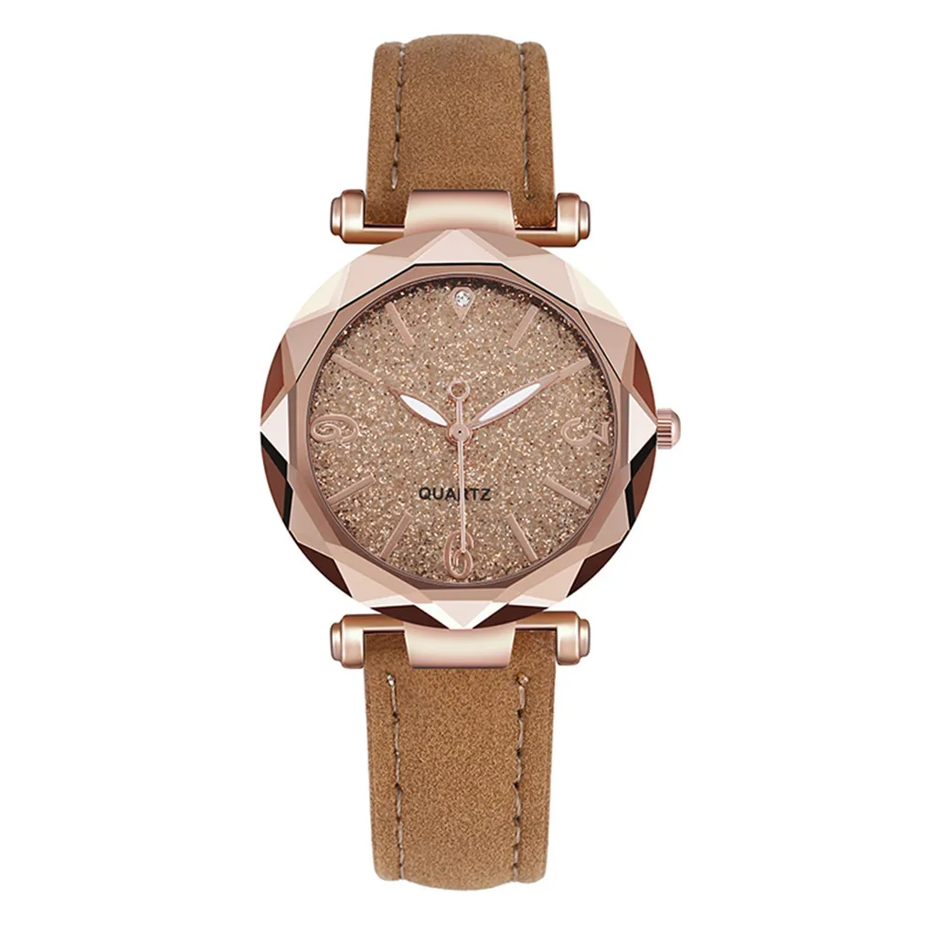 

adies Top Luxury Female Wrist Watches Quartz Watch Stainless Steel Dial Casual Bracele Personality Watch Clock Relogio Feminino